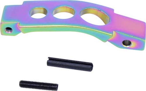 Picture of GUNTEC AR15 ENHANCED TRIGGER GUARD RAINBOW COATED PVD ARETGMRPVD
