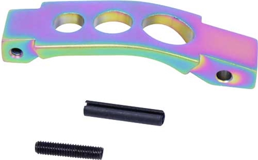 Picture of GUNTEC AR15 ENHANCED TRIGGER GUARD RAINBOW PVD COATED ARETGRPVD