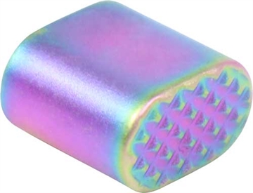 Picture of GUNTEC AR15 EXTENDED MAGAZINE BUTTON RAINBOW PVD COATED EXTBUTTONMRPVD