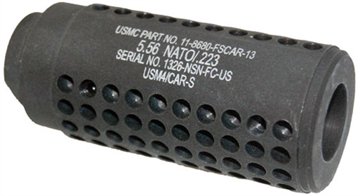 Picture of GUNTEC AR15 FAKE SUPPRESSOR SOCOM MINI 1/2X28 TPI BLACK SOCOM-MINI