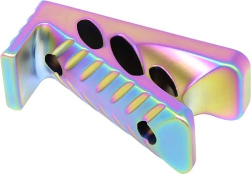 Picture of GUNTEC AR15 MICRO ANGLE GRIP RAINBOW PVD COATED ANGLEMICROMRPVD