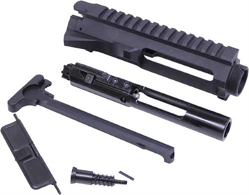 Picture of GUNTEC AR15 STRIPPED BILLET UPPER RECEIVER KIT BLACK! GT-UPPER-KIT