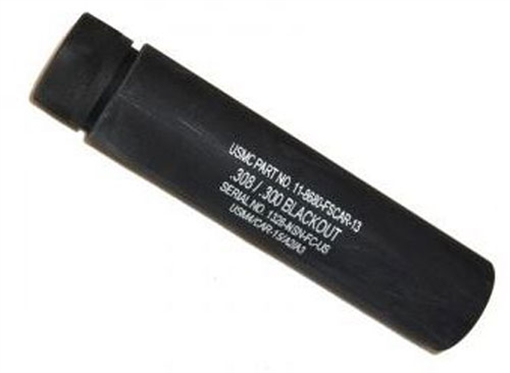 Picture of GUNTEC AR308 FAKE SUPPRESSOR 5.5" 5/8X24 THREADS BLACK 5.5FAKE-AR-308