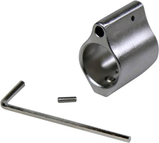 Picture of GUNTEC LOW PROFILE GAS BLOCK .750 DIA STAINLESS STEEL GT750SS-3-STS