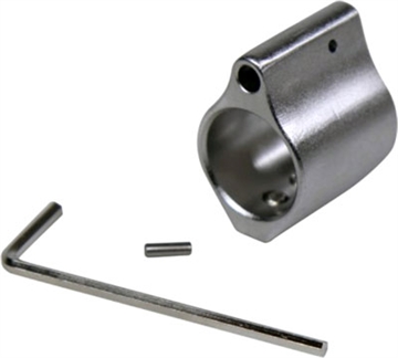 Picture of GUNTEC LOW PROFILE GAS BLOCK .750 DIA STAINLESS STEEL GT750SS-3-STS