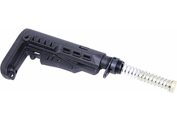 Picture of GUNTEC USA MULTI CAL COLLAPSIBLE STOCK SET BLACK MCS