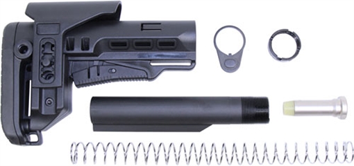 Picture of GUNTEC USA MULTI CAL COLLAPSIBLE STOCK SET W/ADJ CHEEK RISER MCS-R