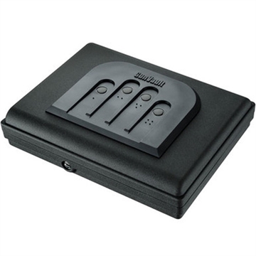 Picture of GunVault MicroVault Portable Security Safe, Matte Black, Battery Not Included MV550-19