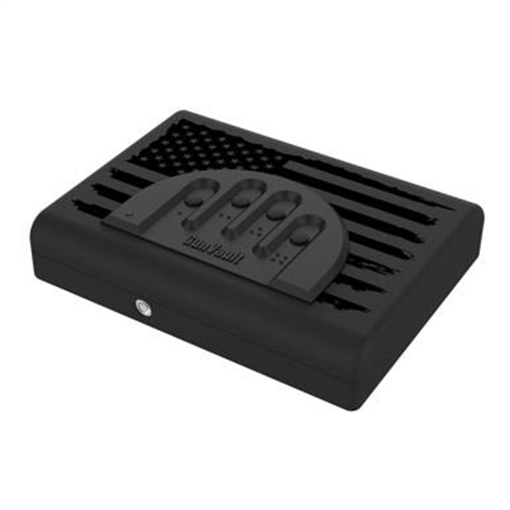 Picture of GunVault MicroVault USA Flag Edition Combination Safe MV500F