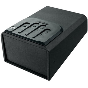 Picture of GunVault MiniVault Instant Access Safe, Matte Black, Backlit NoEyes Keypad, Battery Not Included GV1050-19