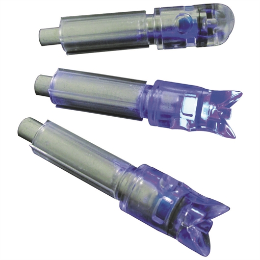 Picture of GWS GWS Lighted Crossbow Nocks Blue 3 pk. 7400