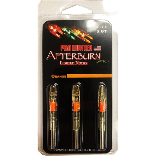 Picture of GWS GWS Lighted Nocks Orange S 3 pk. 34000