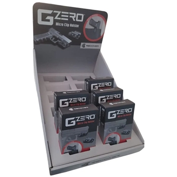 Picture of Recover Tactical GZERO CLIP HOLSTER RETAIL DISPLAY W/12 PACKAGE SLOTS GZERO-12PAC-02