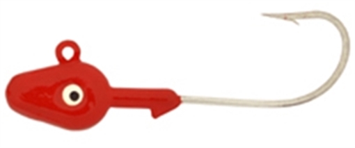 Picture of H & H LURE DBL EYE JIGHEAD 1/4oz 10BG RED D1410-01