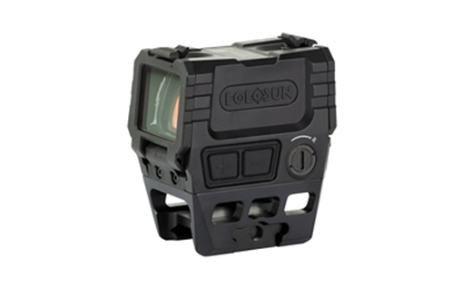 Picture of Holosun Technologies AEMS, Red Multi-Reticle System, 2MOA Dot With 65MOA Circle, Fits 1913 Picatinny Rail, Lower 1/3 Mount, Up To 50,000 Hours of Battery Life, Shake Awake Technology, Black AEMS-211301 AEMS211301
