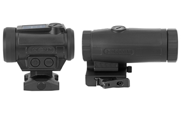 Picture of Holosun Technologies ARO EVO & HM3X Magnifier, Red Dot, Special Purpose Reticle, Fits 1913 Picatinny Rail, Lower 1/3 Co-Witness Mount, Black ARO-EVO-SPR-RD-HM3X AROEVOSPRRDHM3X