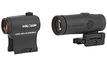 Picture of Holosun Technologies HS403C Micro Red Dot and HM3X Magnifier Combo Pack HS403C+HM3X Combo