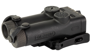 Picture of Holosun Technologies LE221, Green Laser w/IR, Fits 1913 Picatinny Rail, Matte Finish, Black, Includes Remote Switch LE221-GR-IR