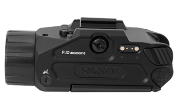 Picture of Holosun Technologies Holosun P.ID, Weapon Light Laser Combo, 1000 LumenIR Illuminator, Green Laser, Fits Picatinny or Pistol, Anodized Finish, Black P.ID-DUAL PIDDUAL
