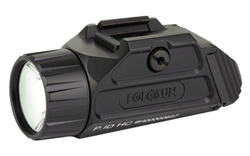 Picture of Holosun Technologies Holosun P.ID High Candela, Weapon Mounted Light, 42,000 Candela, Fits Pistol and Picatinny, Anodized Finish, Black P.ID-HC PIDHC