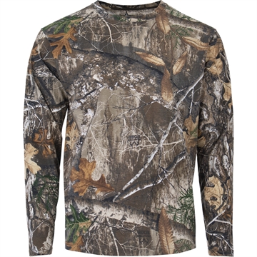 Picture of Habit Habit Bear Cave Camo Tee Long Sleeve Realtree Edge Large TS10006-922-L