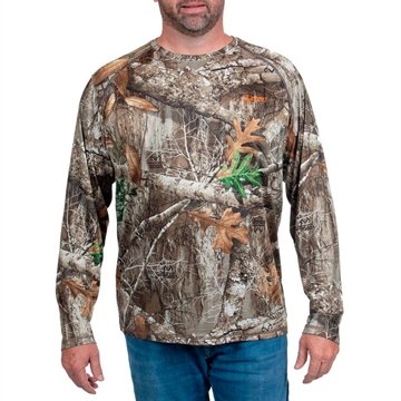 Picture of Habit Habit Men's Siesta Cape Long Sleeve Perf Tee L-Realtree Edge PT10018-R-8-6-L-922