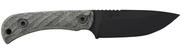 Picture of HALF FACE BLADES CAVNER JR 3.5" BLADE, 7.5"OA, S45VN ARMOR BLK, GRY MICARTA GRIP CAVJR-BCM-ABC