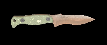 Picture of HALF FACE BLADES EXTREMIS DOOMSDAY 3.5" BLADE, 7.5"OA, S45VN STEEL, MICARTA GRIP EXT-DOOMSDAY