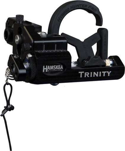 Picture of HAMSKEA ARCHERY ARROW REST TRINITY HUNTER PRO MICRO LH BLACK 211882