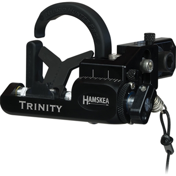 Picture of HAMSKEA ARCHERY ARROW REST TRINITY HUNTER PRO MICRO RH BLACK 211772