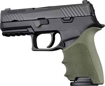 Picture of HandAll Beavertail Grip Sleeve Sig Sauer P320 Compact OD Green 17611