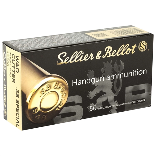 Picture of SELLIER & BELLOT 38SPC 148GR WC 50RD BOX 24 BOXES PER CASE SB38B