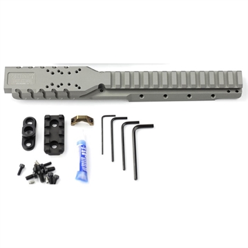 Picture of Samson Manufacturing Corp. Hannibal Picatinny Top Rail, Natural Gray, Fits Ruger Mini 14/30/AC-556 2007 and Earlier 03-00268-11 030026811