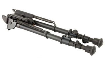 Picture of Harris Bipods 25S Model 25 Series S Swivel Bipod Black Anodized 12-25" Steel/Aluminum 25S S-25