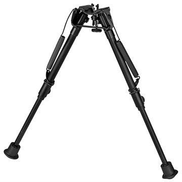Picture of Harris Bipods L1A2 Non-Swivel L Swivel Stud, 9-13", Black Steel/Aluminum, Rubber Feet L1A2 1A2-L