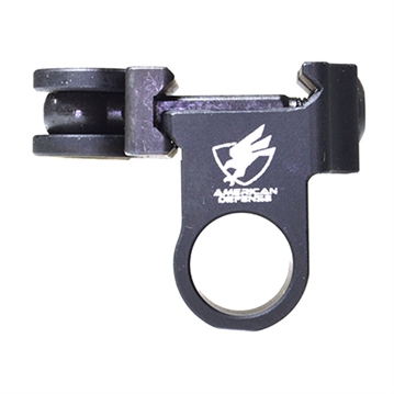 Picture of American Defense Manufacturing HARRIS SWIVEL BIPOD MOUNT BLACK AD-BP-P2-TL