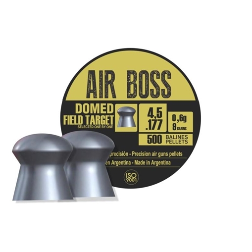 Picture of Hatsan Apolo Air Boss Domed Field Target Air Rifle Pellets .177 Cal 9 gr 500/ct E30202