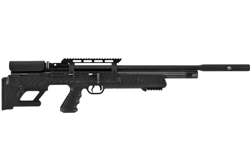 Picture of HATSAN BULLBOSS .25 PCP 1100 FPS BLACK/SYNTHETIC W/2 MAGS HGBULLBOSS25 HGBULLBOSS-25