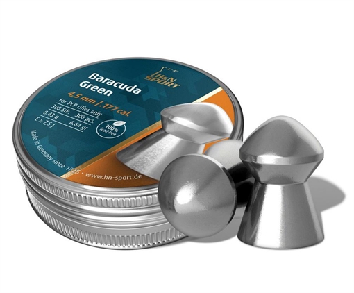 Picture of Hatsan H&N Baracuda Green .177 cal (Lead-free) 300/ct 92064500013