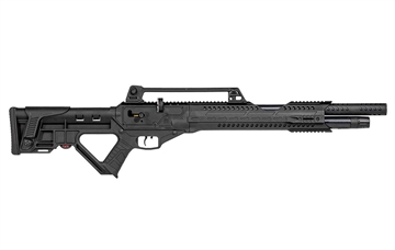 Picture of Hatsan Invader Auto .22 Caliber Airgun 1100fps Black HGINVADE22
