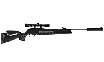 Picture of Hatsan Mod 125 Spring Sniper Combo Air Rifle 22 Cal 1200 FPS Black Syn HC125SN22