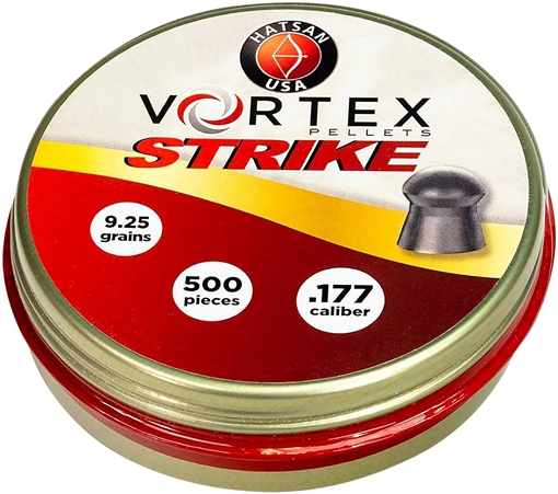Picture of Hatsan USA Vortex Strike Pellets 177 Lead Domed 500 Pellets HA90640