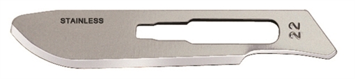 Picture of HAVALON 12 PACK #22XT ROUND TIP STERILE CARBON STEEL BLADES SCC22XTDZ