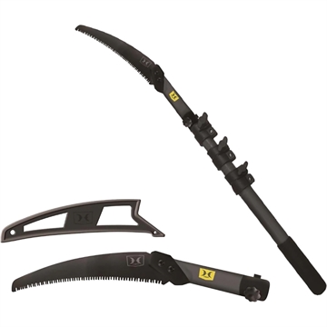 Picture of Hawk Treestands Hawk Helium Adjustable 10 Pole Saw Grey 10 ft. HWK-ULPS10