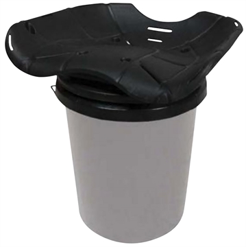 Picture of Hawk  Ergo 360 Bucket Top Seat Black  HWK-3052