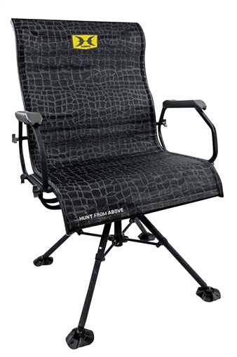 Picture of Hawk HWK-3115 Big Denali Blind Chair Folding Black Mesh HWK3115