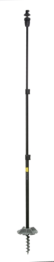 Picture of Hawk Camera Stakeout System 22"-51" High Black Metal HWK3842