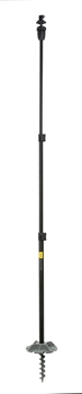 Picture of Hawk Camera Stakeout System 22"-51" High Black Metal HWK3842