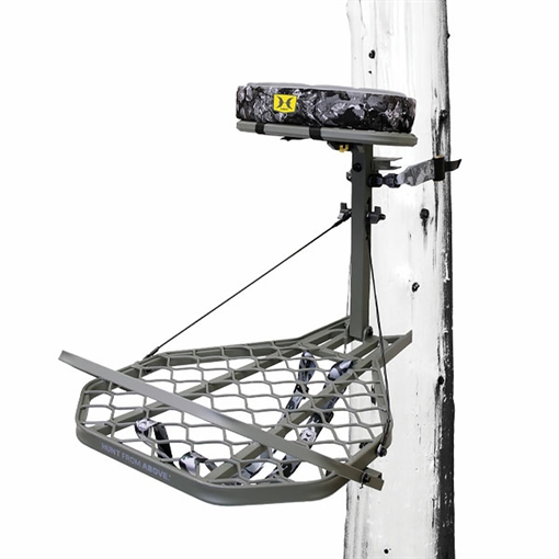 Picture of Hawk HWKHF2025 Helium Pro Hang-On Gray Powder-Coating Aluminum 24" W x 30" D HWKHF2025 HWK-HF2025