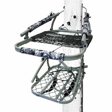 Picture of Hawk Ultra-Lite Climber Tree Stand Grey Camo HWK-HC150
